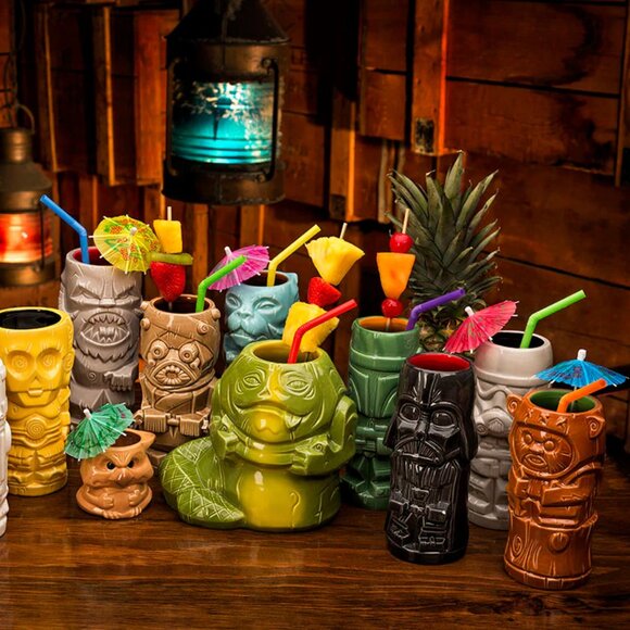 NEW Think Geek Star Wars Geeki Tikis Wicket 16oz Mug - Picture 8 of 8